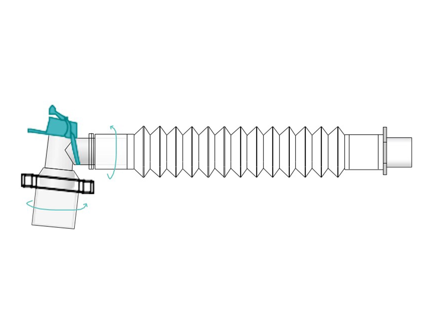 Disposable Collapsible Catheter Mount